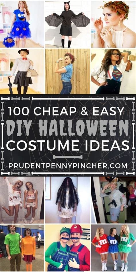 cheap and easy halloween costume ideas|simple easy cheap halloween costumes.